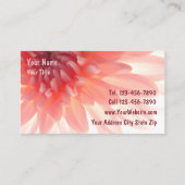 Cartes de visite de massage (Devant)