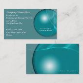 Cartes de visite de massage (Devant / Derrière)