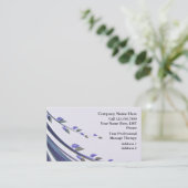 Cartes de visite de massage (Debout devant)