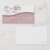 Cartes de visite de massage (Devant / Derrière)