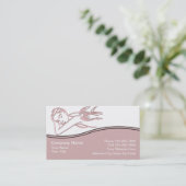 Cartes de visite de massage (Debout devant)