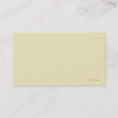 Cartes de visite de massage (Dos)