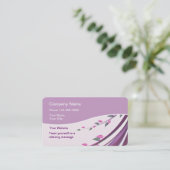 Cartes de visite de massage (Debout devant)