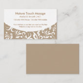 Cartes de visite de massage professionnels (Devant / Derrière)