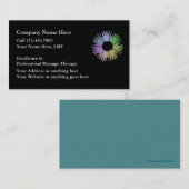 Cartes de visite de massage uniques (Devant / Derrière)