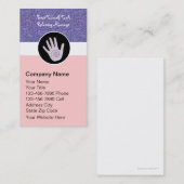 Cartes de visite de massothérapie (Devant / Derrière)