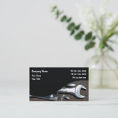 Cartes de visite de mécanicien (Debout devant)