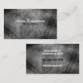 Cartes de visite de mécanicien (Devant / Derrière)