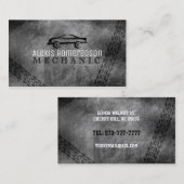 Cartes de visite de mécanicien (Devant / Derrière)