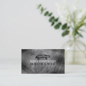 Cartes de visite de mécanicien (Debout devant)