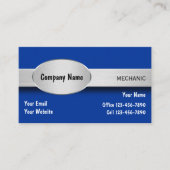 Cartes de visite de mécanique automobile (Devant)
