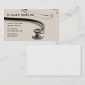 Cartes de visite de médecin (Devant / Derrière)