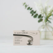 Cartes de visite de médecin (Debout devant)