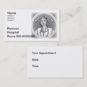 Cartes de visite de médecin (Devant / Derrière)