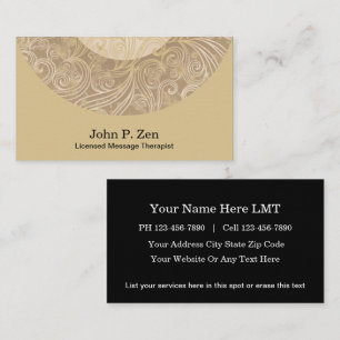 Cartes de visite de message
