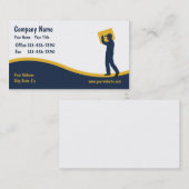 Cartes de visite de messager (Devant / Derrière)