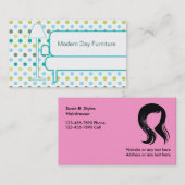 Cartes de visite de meubles (Devant / Derrière)