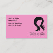 Cartes de visite de meubles (Dos)