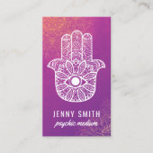 Cartes de visite de milieu psychique (Devant)