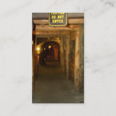 Cartes de visite de mine d'or (Dos)