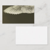 Cartes de visite de ministère d'aile de colombe de (Devant / Derrière)