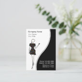 Cartes de visite de mode (Debout devant)