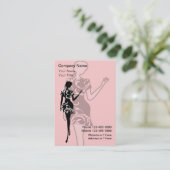 Cartes de visite de mode (Debout devant)