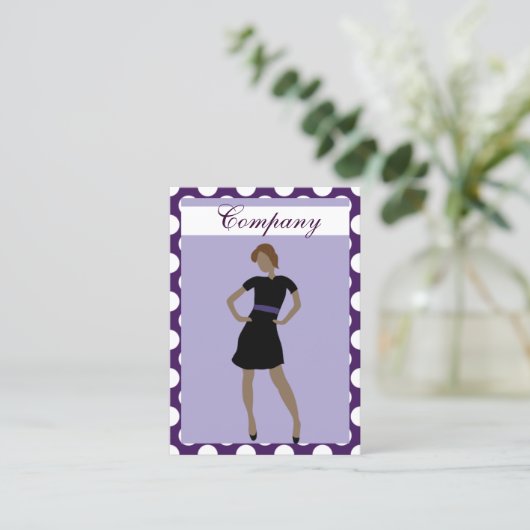 Cartes de visite de mode (Debout devant)