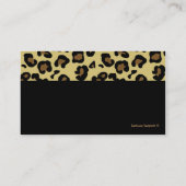 Cartes de visite de mode (Dos)