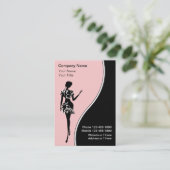 Cartes de visite de mode (Debout devant)