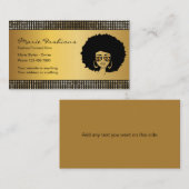 Cartes de visite de mode classique (Devant / Derrière)