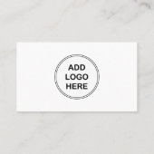 Cartes de visite de Modèle de logos de plusieurs e (Dos)