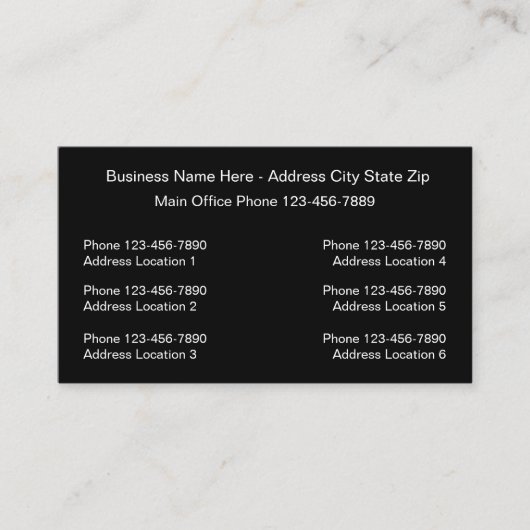 Cartes de visite de Modèle de logos de plusieurs e (Devant)