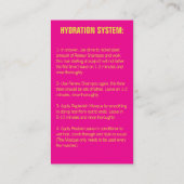 Cartes de visite de Monat (Dos)