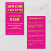 Cartes de visite de Monat (Devant / Derrière)