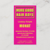 Cartes de visite de Monat (Devant)