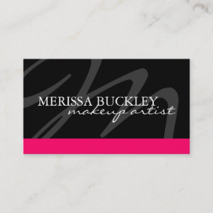 Cartes de visite de monogramme