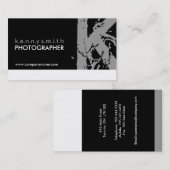 Cartes de visite de monogramme (Devant / Derrière)
