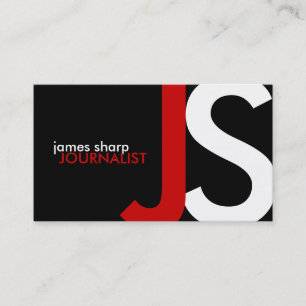 Cartes de visite de monogramme