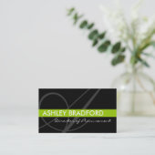 Cartes de visite de monogramme (Debout devant)