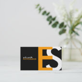 Cartes de visite de monogramme (Debout devant)