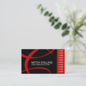 Cartes de visite de monogramme (Debout devant)