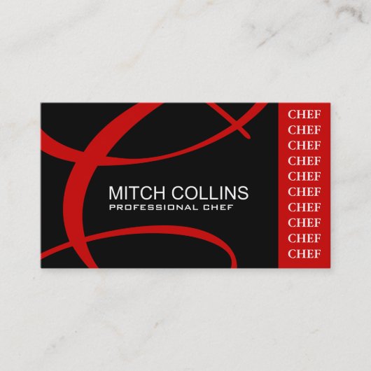 Cartes de visite de monogramme (Devant)