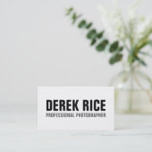 Cartes de visite de monogramme (Debout devant)