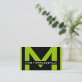 Cartes de visite de Monogrammes modernes (Debout devant)