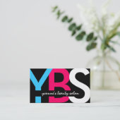 Cartes de visite de Monogrammes modernes (Debout devant)