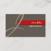 cartes de visite de Monogrammes modernes (Devant)