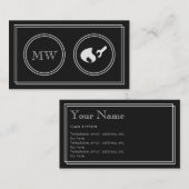 Cartes de visite de monteur de gaz "de film (Devant / Derrière)