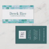 Cartes de visite de mosaïque (Devant / Derrière)