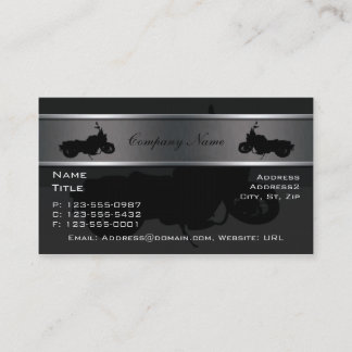 Cartes de visite de moto
